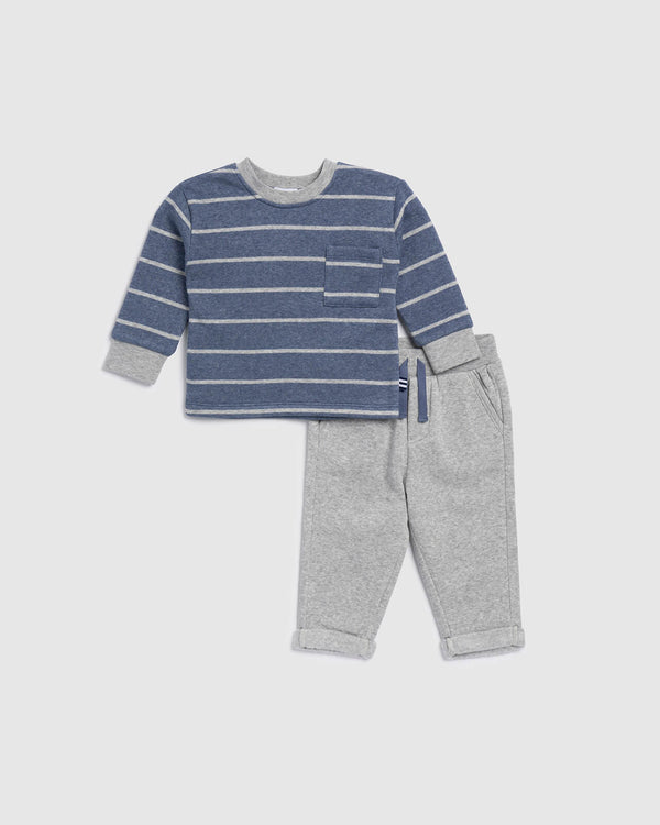 splendid Infant Boy Pocket Pullover Set