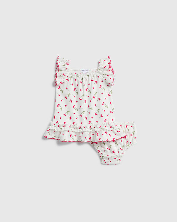 splendid Infant Girl Cherry Dress