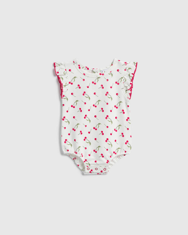splendid Infant Girl Cherry Onesie