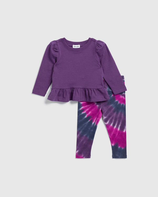 splendid Infant Girl Disco Tie-Dye Legging Set