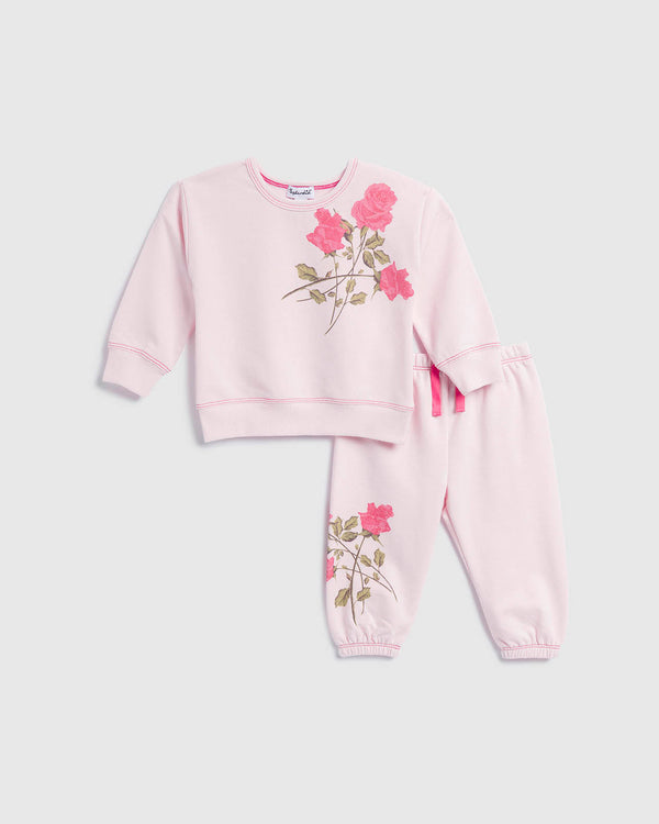 splendid Infant Girl Full Bloom Pullover Set