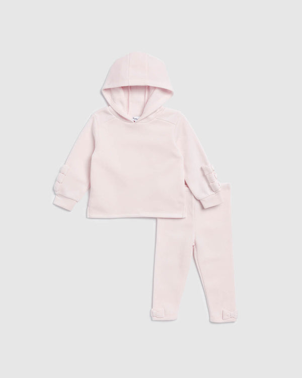 splendid Infant Girl Little Bow Sweatshirt Set