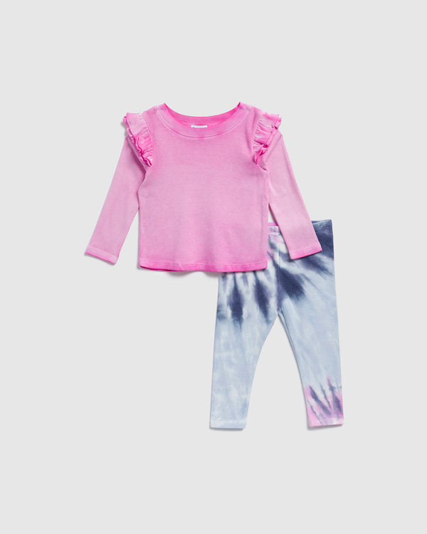 splendid Infant Girl Tie Dye Legging Set