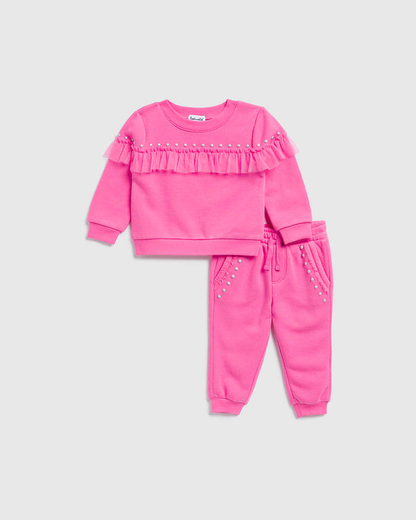 splendid Infant Girl Tulle Supersoft Set