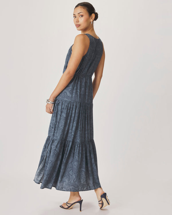Splendid Iris Paisley Maxi Dress