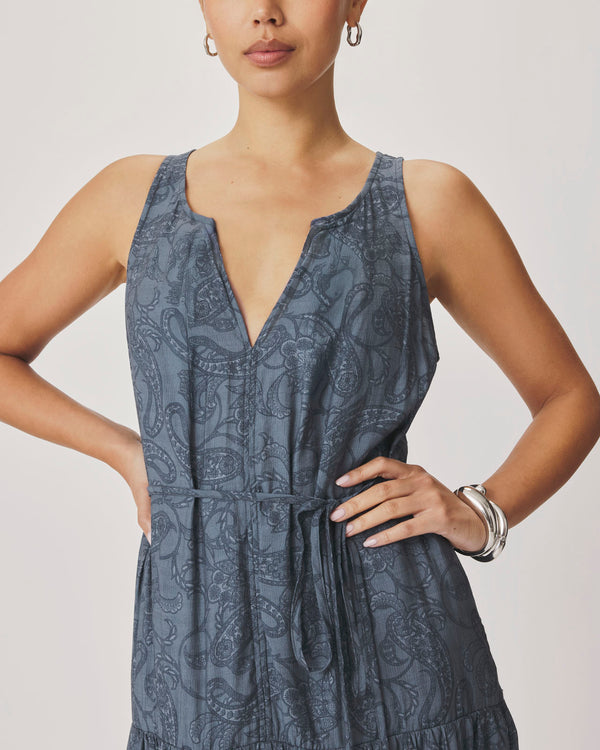 Splendid Iris Paisley Maxi Dress