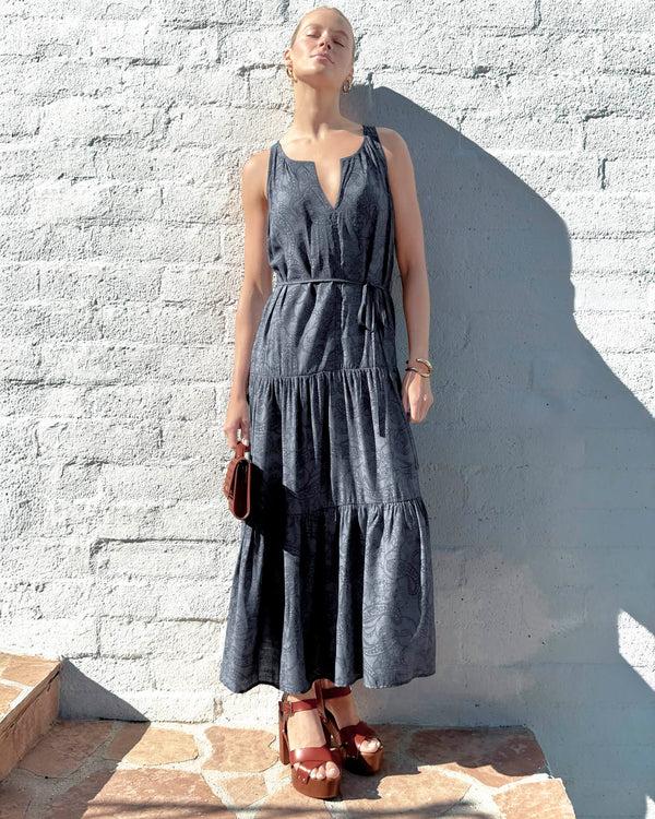 splendid Iris Paisley Maxi Dress