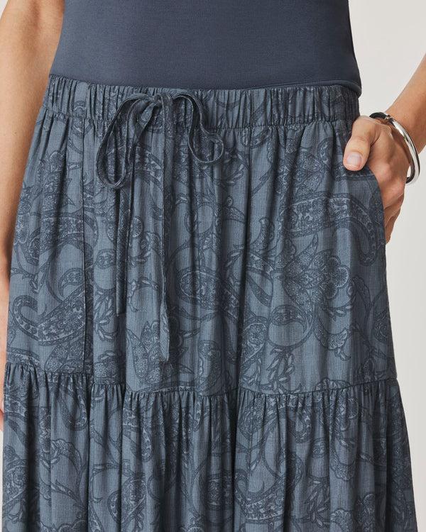 Splendid Iris Paisley Skirt