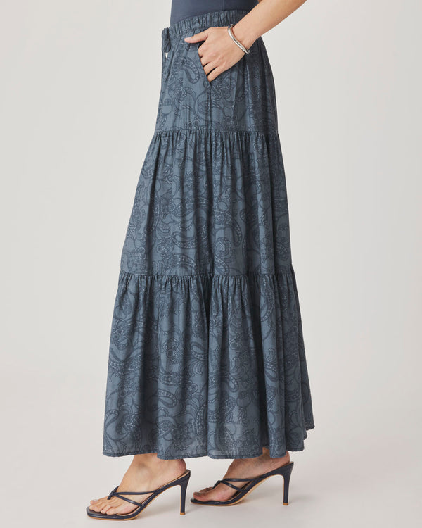 Splendid Iris Paisley Skirt
