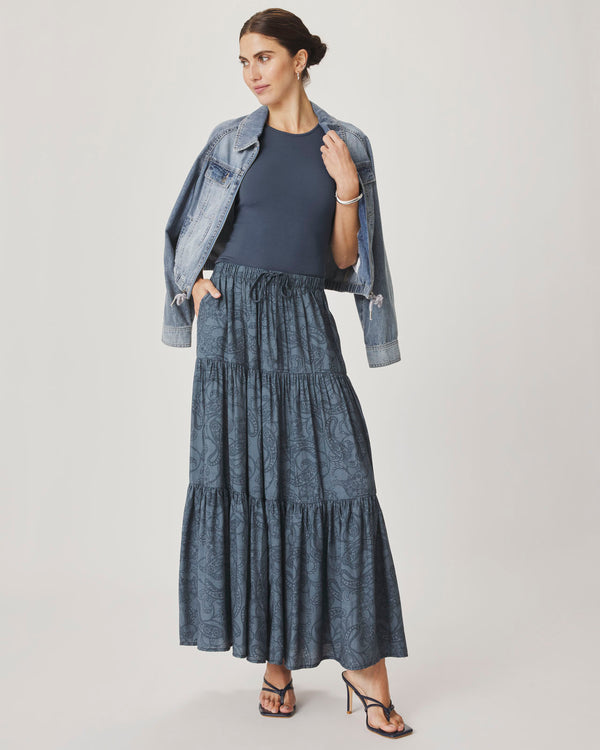 splendid Iris Paisley Skirt