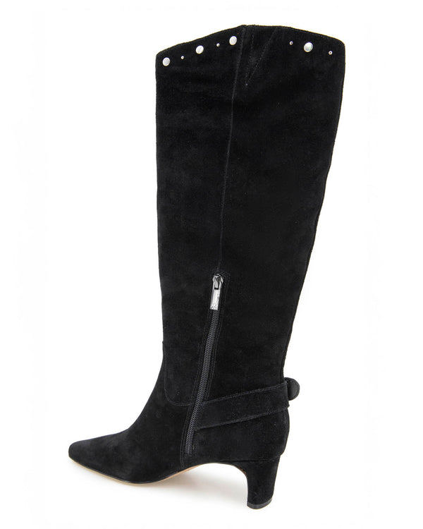Splendid Jack Studs Tall Boot In Black