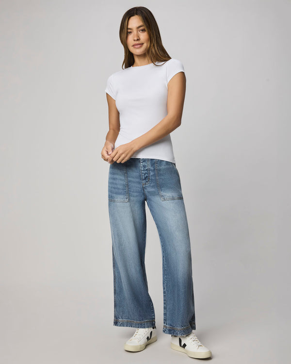 Splendid Josie Stretch Crewneck Tee