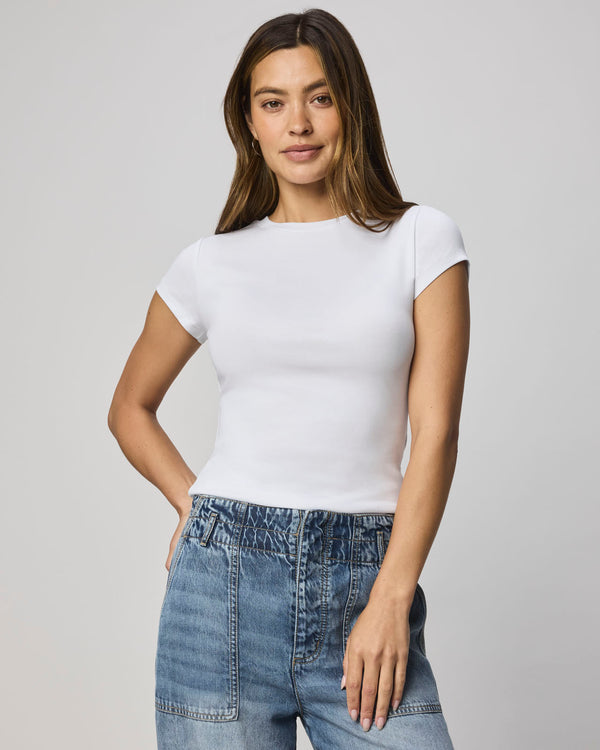 splendid Josie Stretch Crewneck Tee
