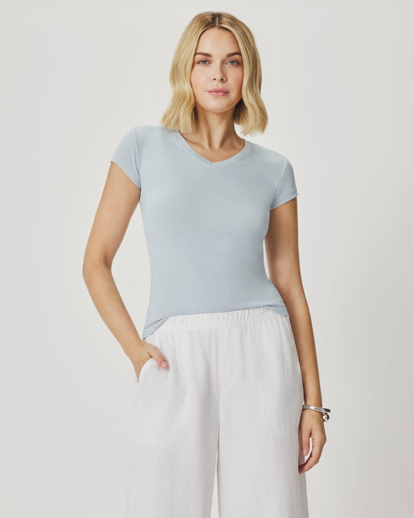 Splendid Josie Stretch V-Neck Tee