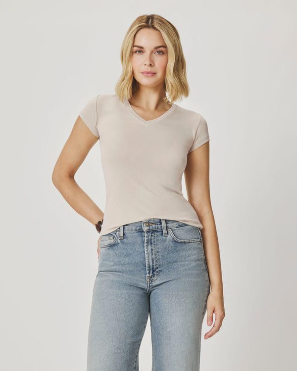 Splendid Josie Stretch V-Neck Tee
