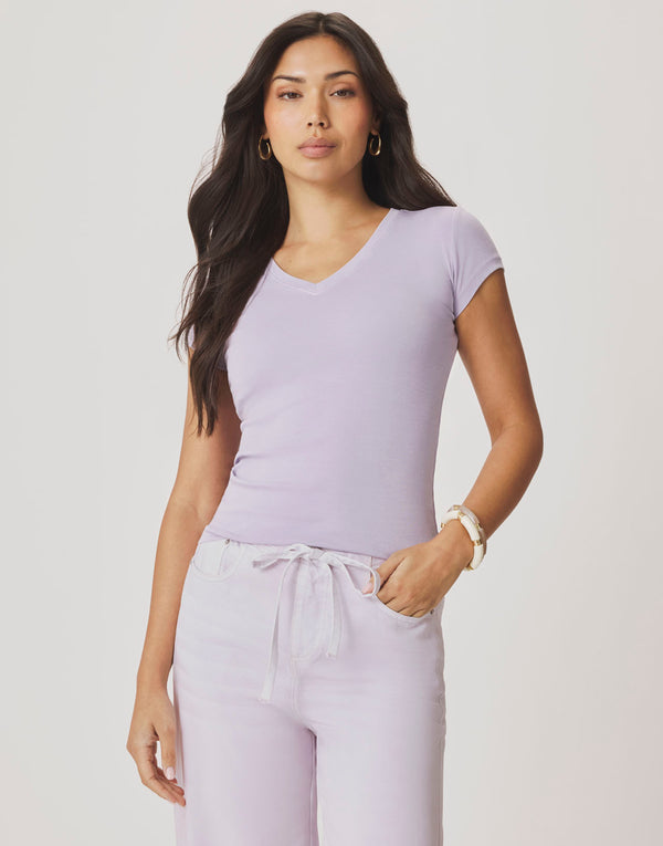 Splendid Josie Stretch V-Neck Tee