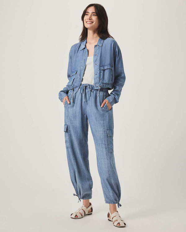 Splendid Kamryn Indigo Cargo Pant