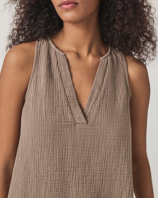 Splendid Kit Gauze V-Neck Tank