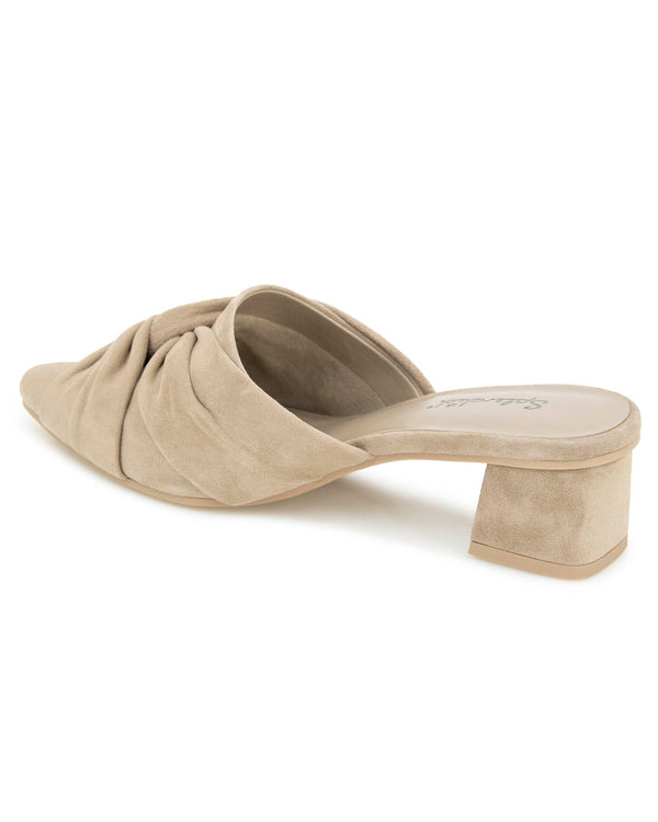 Splendid Lanis Suede Mule In Moonstone