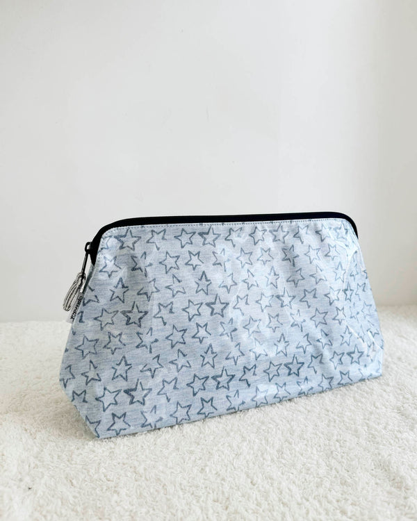 splendid Large Outline Stars Makeup Bag