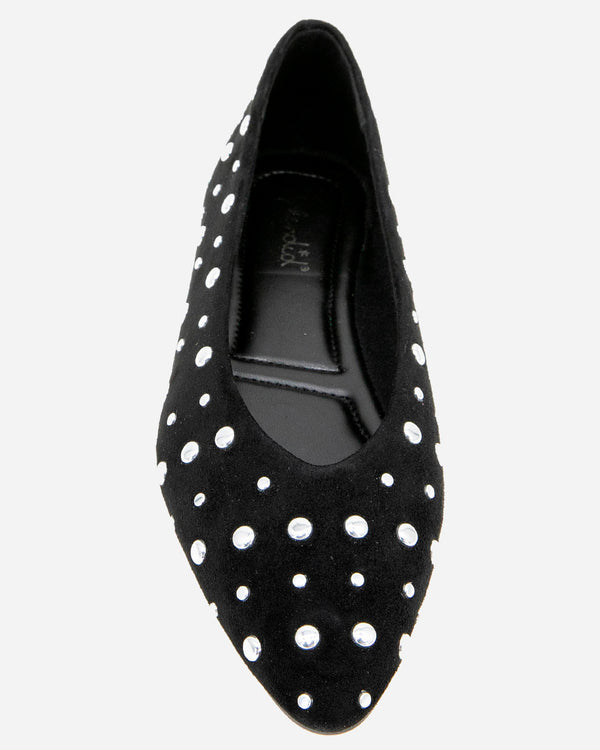 Splendid Latouche Studded Flat In Black