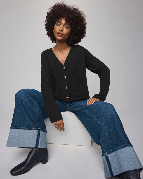 Splendid Libby Cropped Cardigan