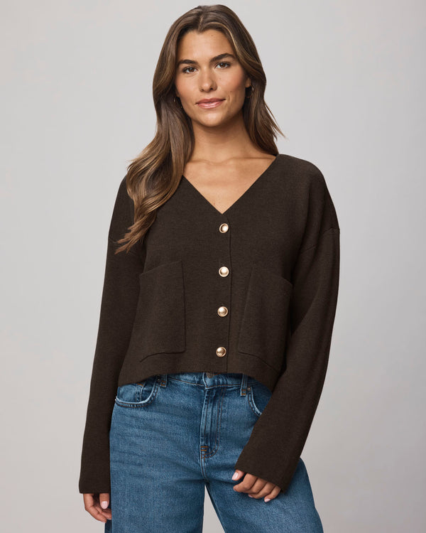Splendid Libby Cropped Cardigan