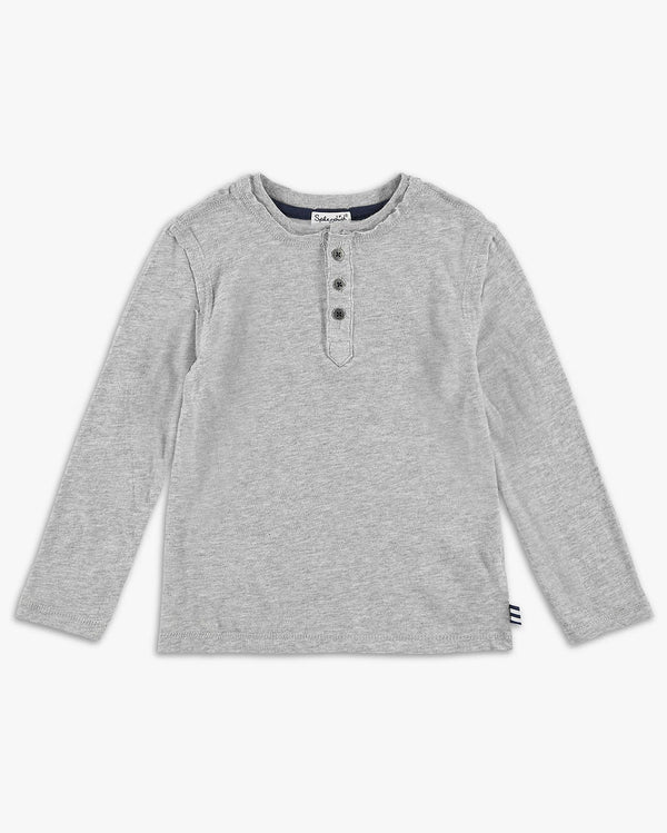 splendid Little Boy Long Sleeve Henley Top