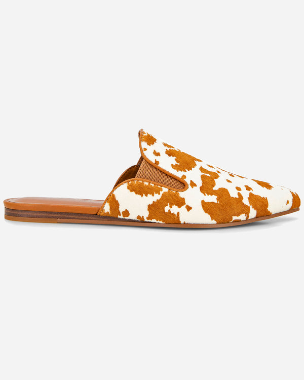 Splendid Liza Caramel Print Mule