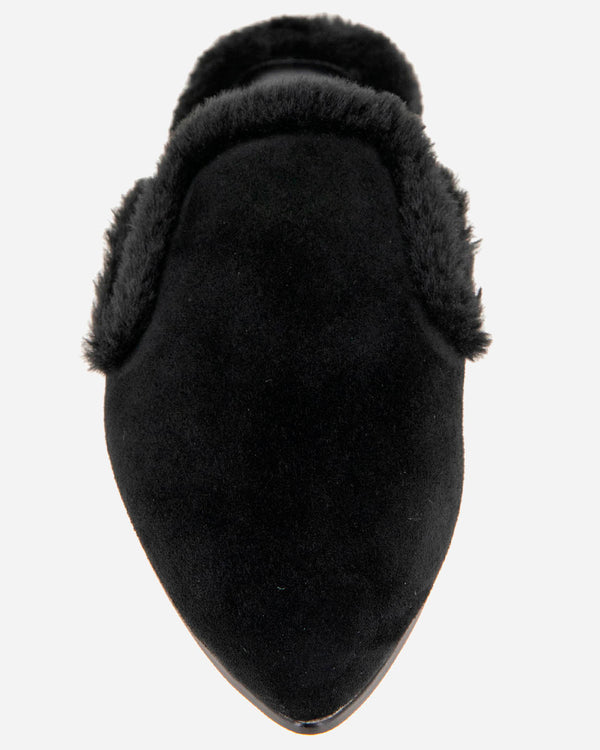 Splendid Liza Sherpa Mule In Black