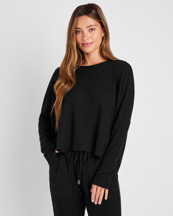 splendid London Lounge Long Sleeve Top