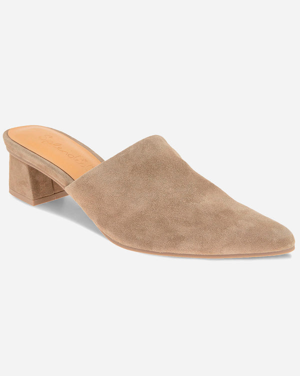 splendid Lorelei Suede Mule in Sand