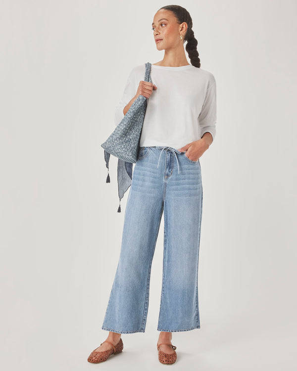 Splendid Lounge Denim Crop Pant