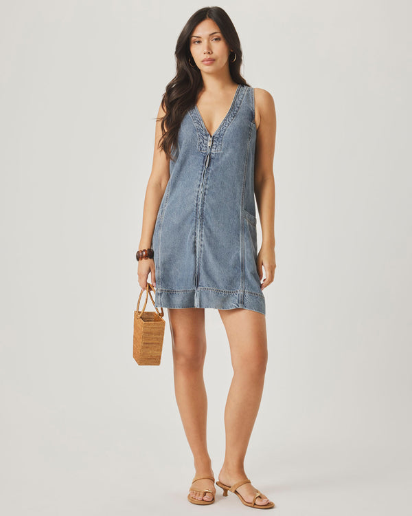 Splendid Lounge Denim Mini Dress