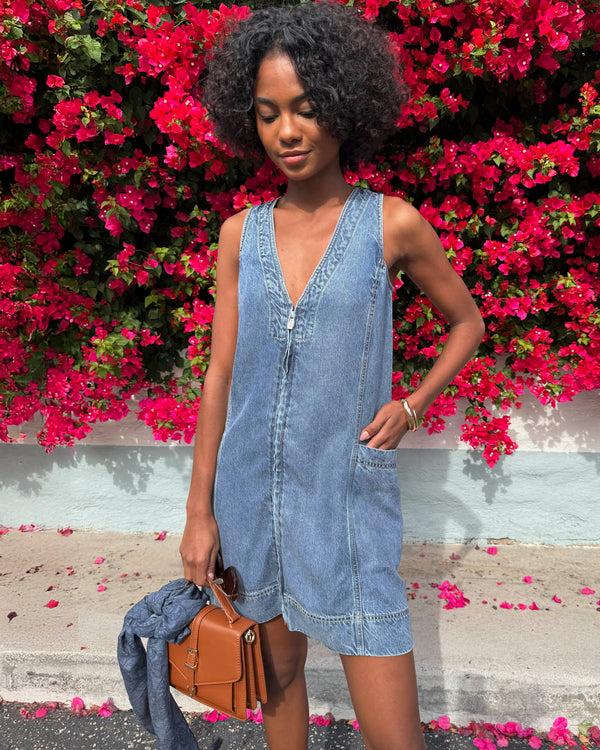 splendid Lounge Denim Mini Dress