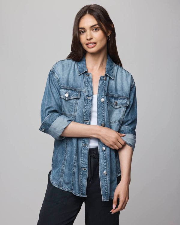 splendid Lounge Denim Shacket