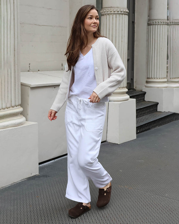 splendid Lounge Denim Straight Pant