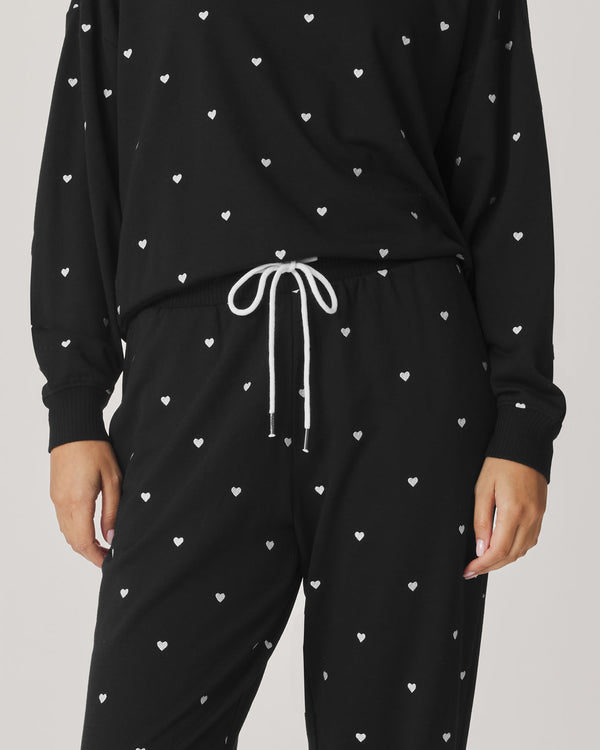 Splendid Love Lounge Embroidered Jogger