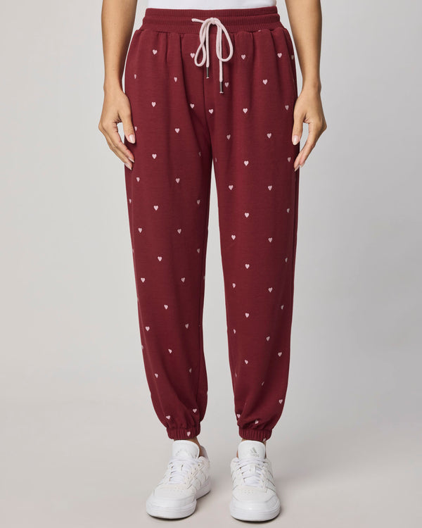 splendid Love Lounge Embroidered Jogger