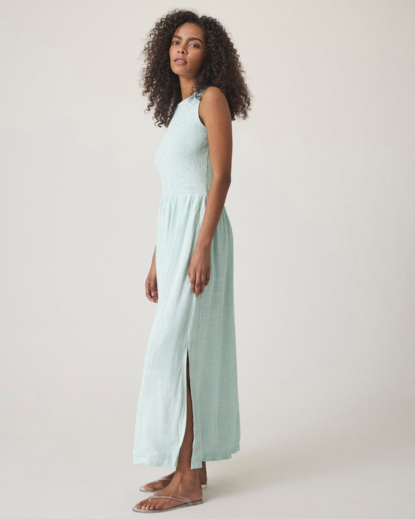 Splendid Malibu Stripe Smocked Dress