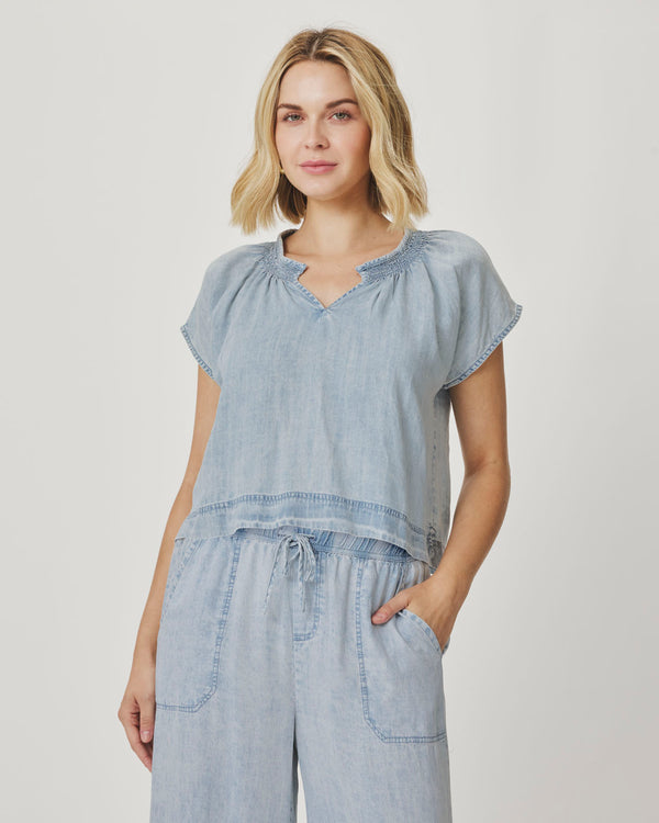 Splendid Meadow Indigo Top