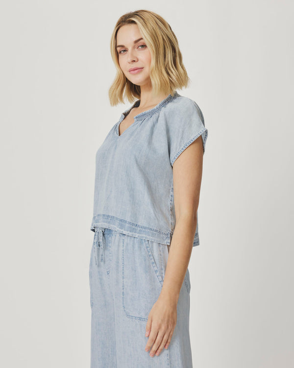 Splendid Meadow Indigo Top