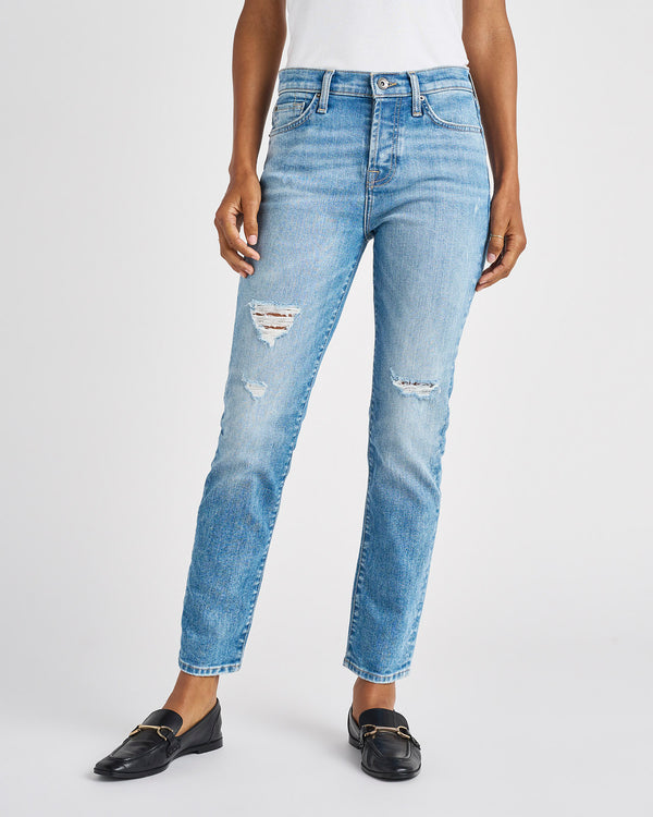 splendid Mid-Rise Crop Jean