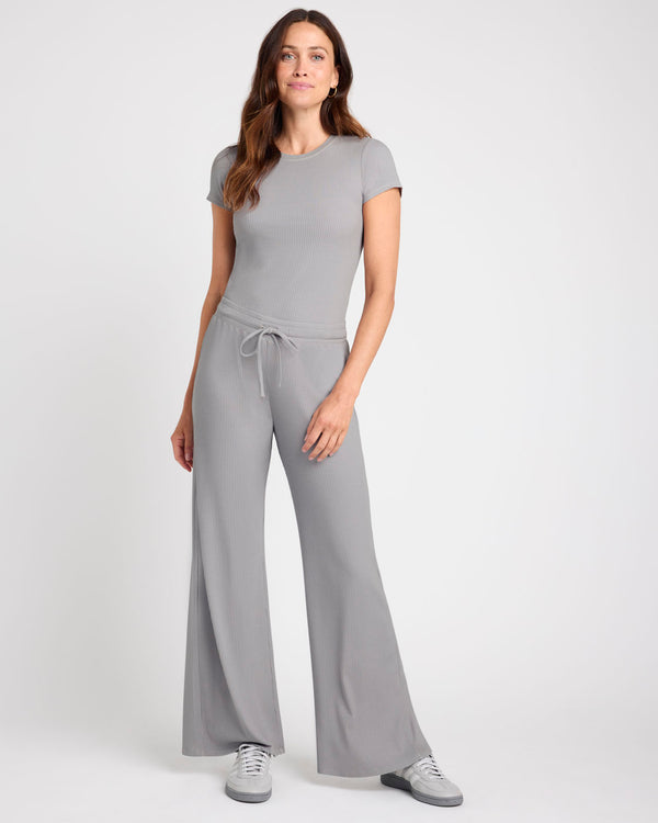 Splendid Modal Rib LYR Wide Leg Pant