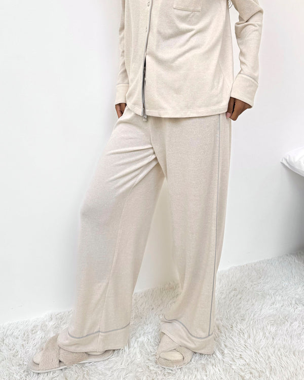 Splendid Oat Heather Flora Pillowsoft Sleep Set