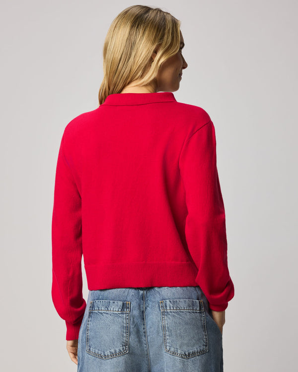 Splendid Phoebe Polo Sweater