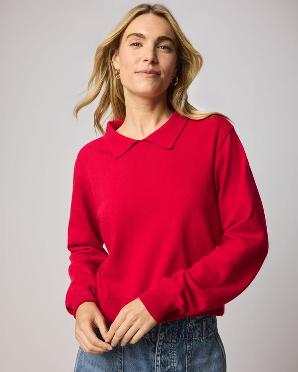 splendid Phoebe Polo Sweater