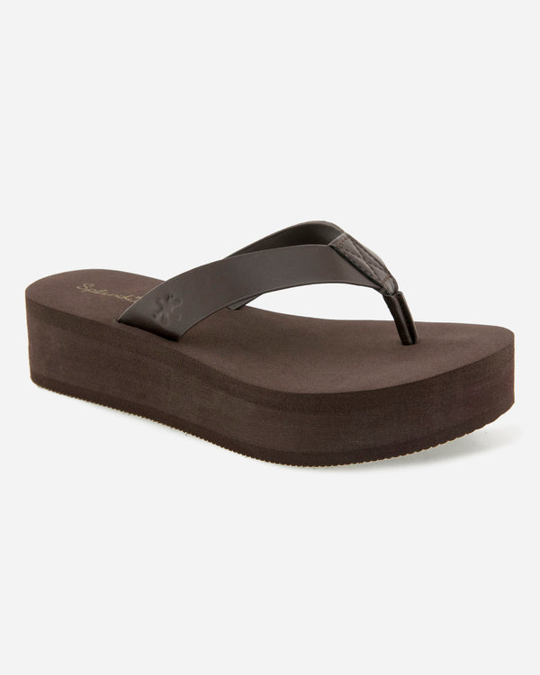 splendid Quintana Platform Flip Flop in Spice