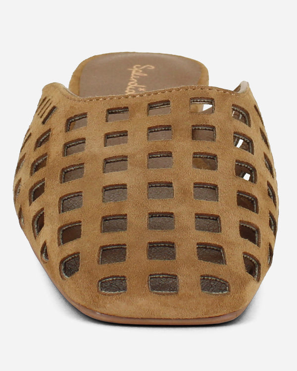 Splendid Remi Suede Mule In Caramel