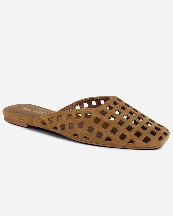 splendid Remi Suede Mule in Caramel